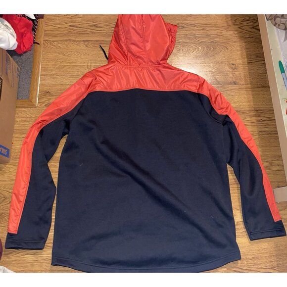 Under Armour Cold Gear Mens Black Red Full Zip Hooded Sweatshirt XXL - Picture 5 of 5